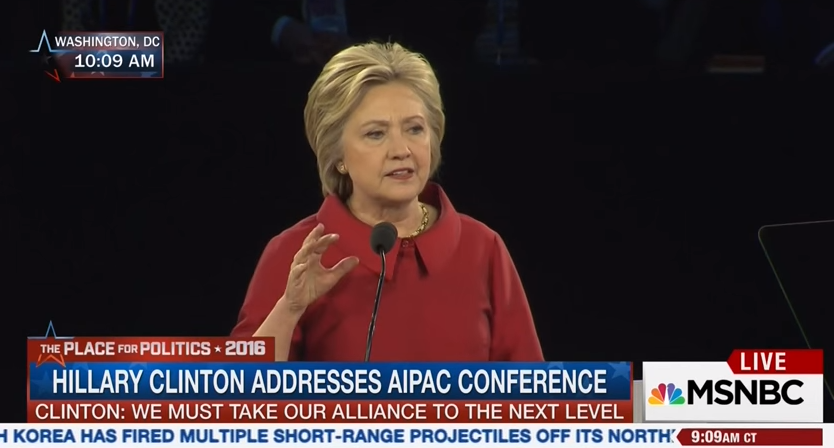 WATCH: Hillary Clinton says Growing Anti-Semitism is “Alarming” on College Campuses