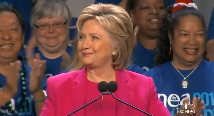 Georgetown University Awards Ceremony Packed for Hillary Clinton