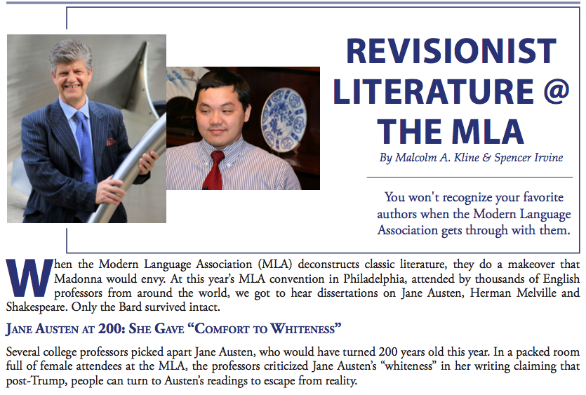 Literature Assaulted @MLA