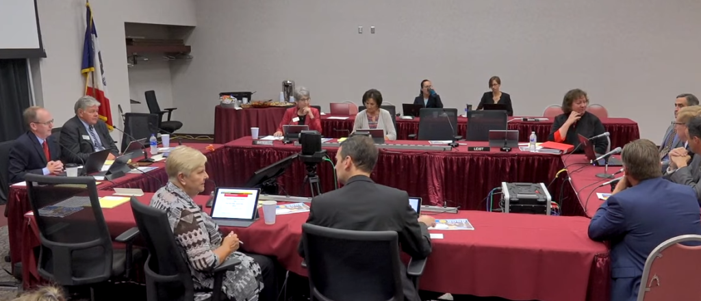 Student protesters disrupt Iowa Board of Regents meeting