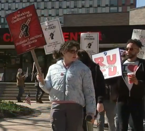 Rutgers University workers go on strike