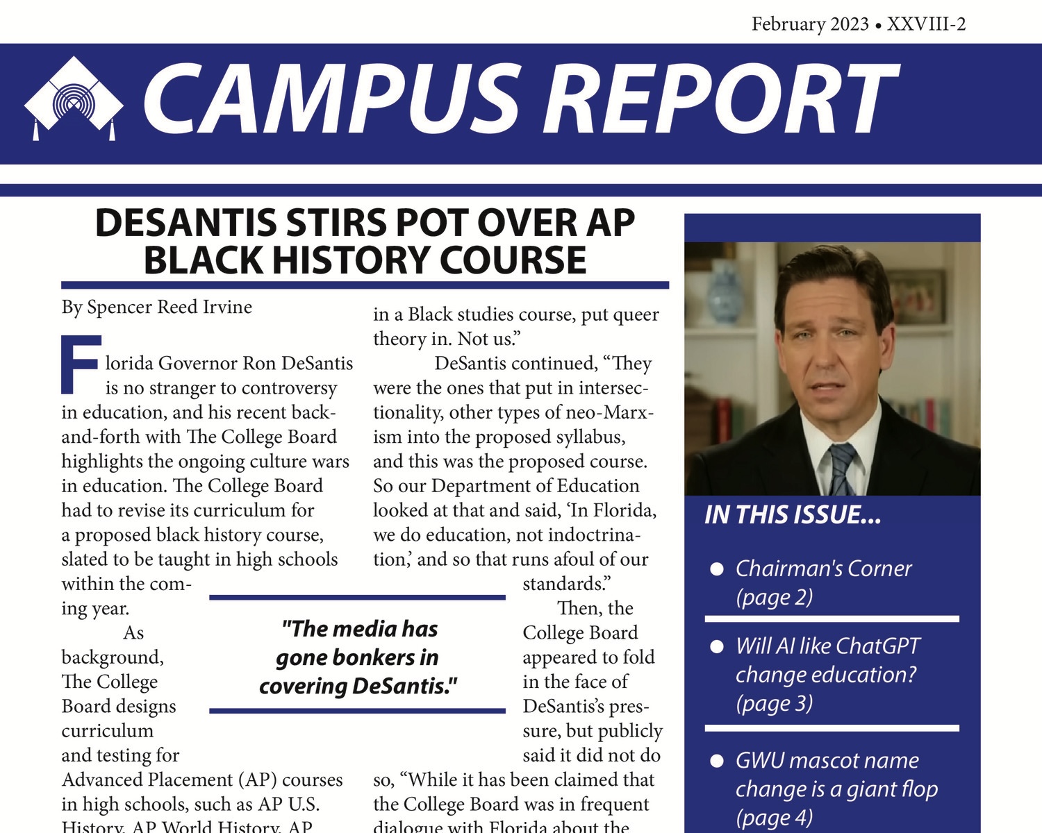 DeSantis Stirs Pot Over AP Black History Course